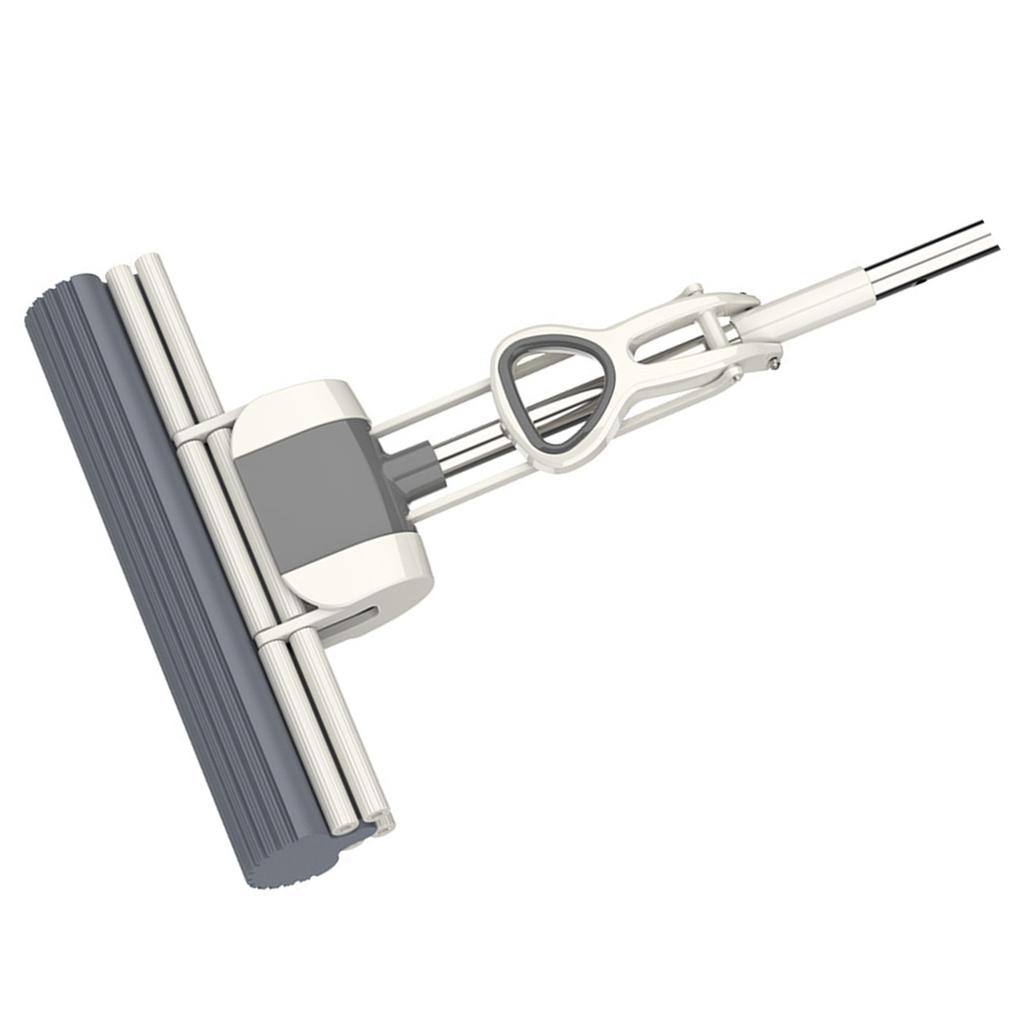 Roller Sponge Mop Lightweight Hand Free Multifunctional Squeeze Roller Mop for Home