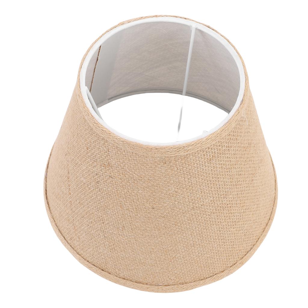 Table Lamp Fabric Lampshade Handcrafted Decorative E27 Lampshade for Home Hotel Bedroom Living Room