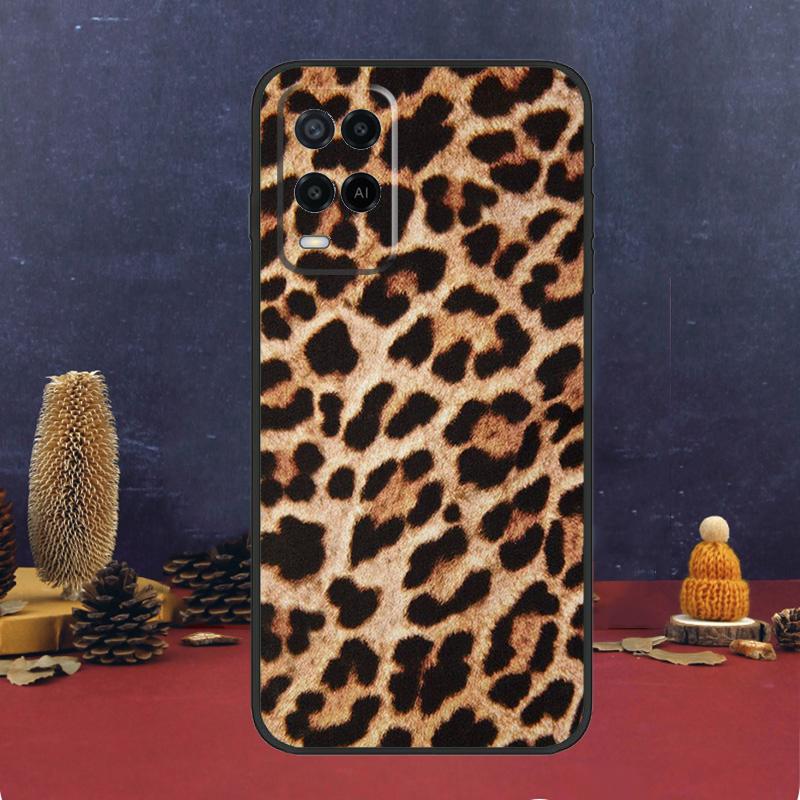 

African Leopard Print Case For Oppo A60 A80 A40 A6 A5 Pro A15 A16 A17 A57 A94 A74 A54 A76 A96 A18 A38 A58 A78 A98 OPPO A77 5G