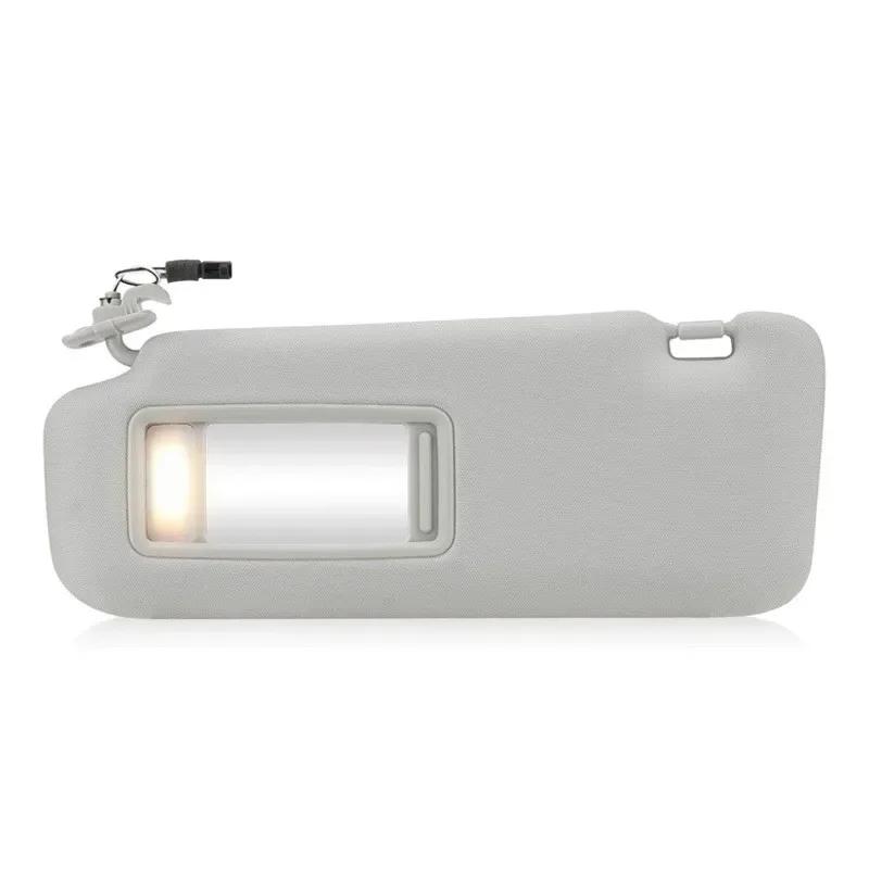 

Left Right Driver Passenger Side Sunvisor For Mazda CX-9 CX9 Sun Visor 2010 2011 2012 2013 2014 2015 Shade Shield Sunshade 1Pc Left Gray