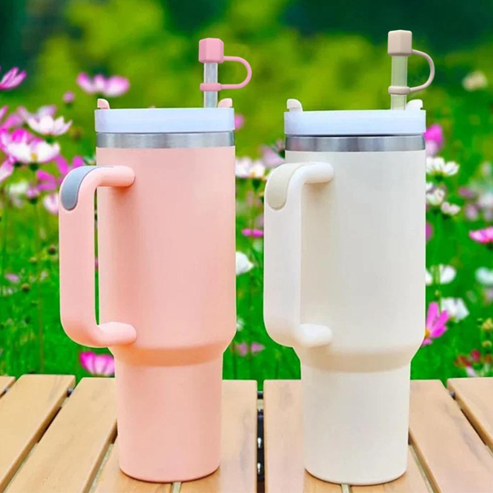 Drinking Straw Cover Silicone Water Cup Accessories Reusable Straw Topper