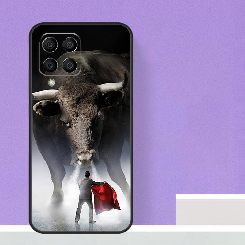 Bullfight Bull Fighter Case For Samsung Galaxy M21 M31 M15 M55 M56 M36 M16 M06 M13 M33 M53 M12 M32 M52 M14 M34 M54