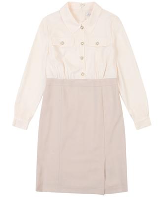MESENSE Collared Belted Dress_Mb22Opm101A