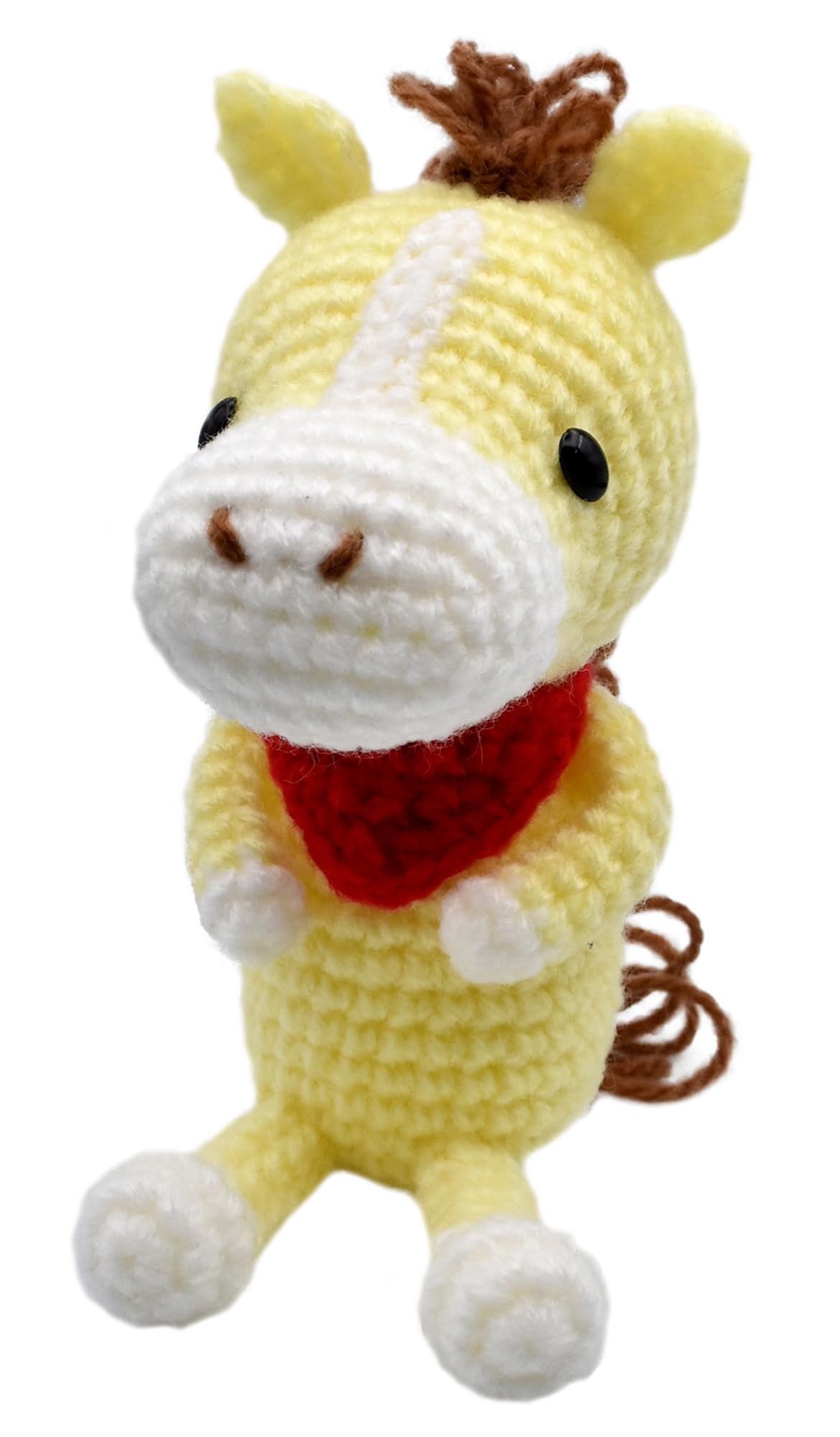 

NASKA Набор для амигуруми Мелена Лошадь (Сделано с Pop Fruit средней толщины) МИ-25, Дизайнер Миюки Итикава