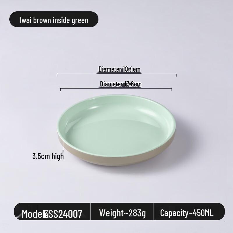 JINMEILI Melamine Round Fast Food Plate