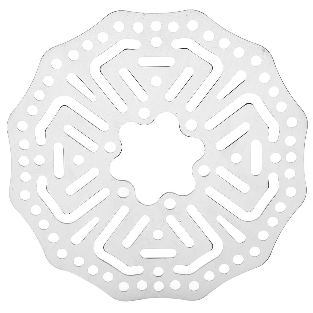 Bicycle Brake Disc Friction Effect Bicycle Disc Brake Rotor 6 Holes 140mm for Mountain Road Bicycle and Other Kinds of