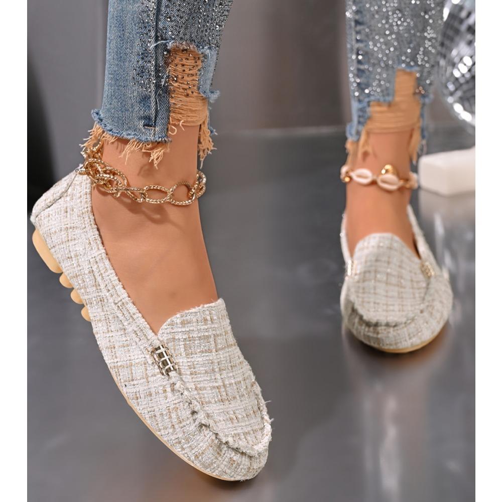 New Loafers Wear-resisting Women's Casual Single Shoes Non-slip Soft Flat Shoes Loafer Sneaker Zapatos De Mujer