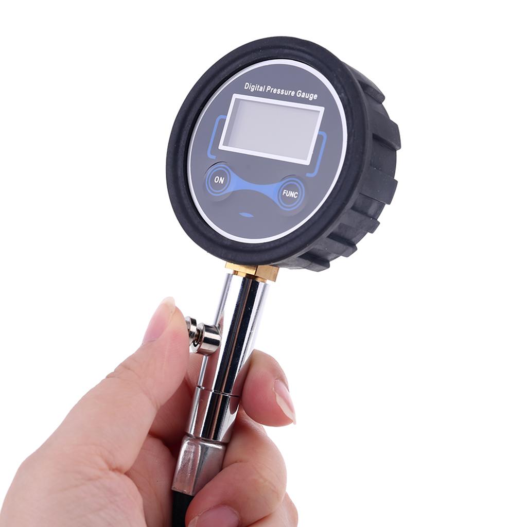 Digital Tire Gauge Air Compressor Inflating Tube for Easy Accurate Reading