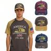 USA 250th Anniversary Patriotic Cap Adjustable American Flag Baseball Hat for Outdoor Sports Party and Gift