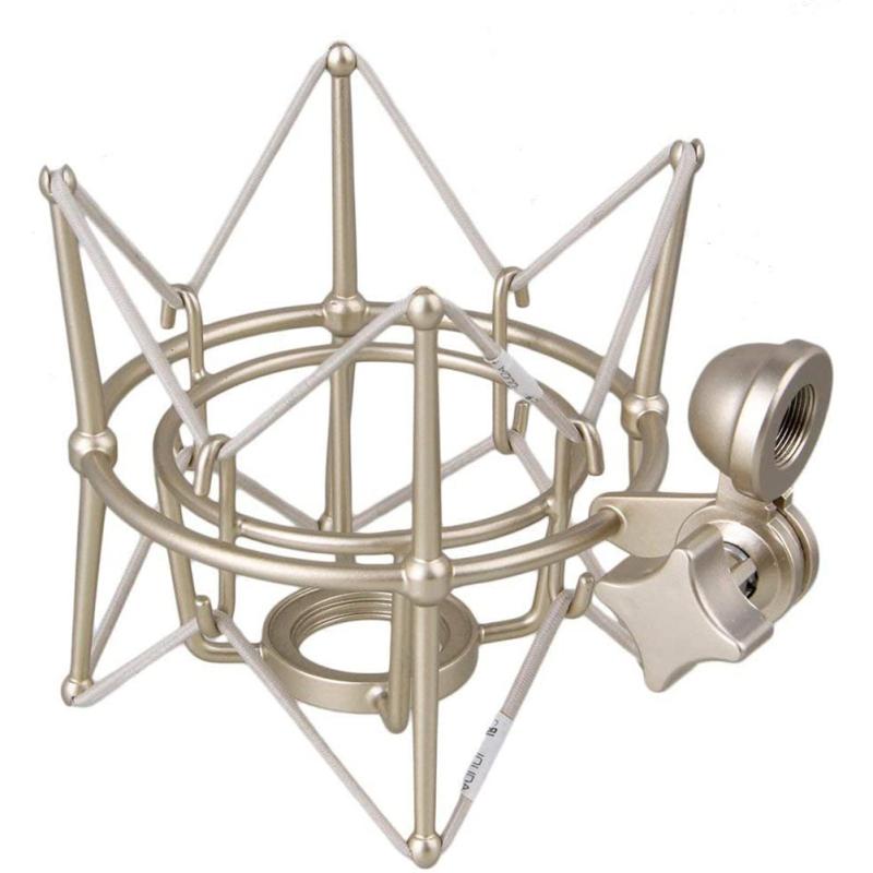 Metall Shock Mount Ständer Mikrofon Spinne Suspension Stoßfest Mic Halter Clip Halterung