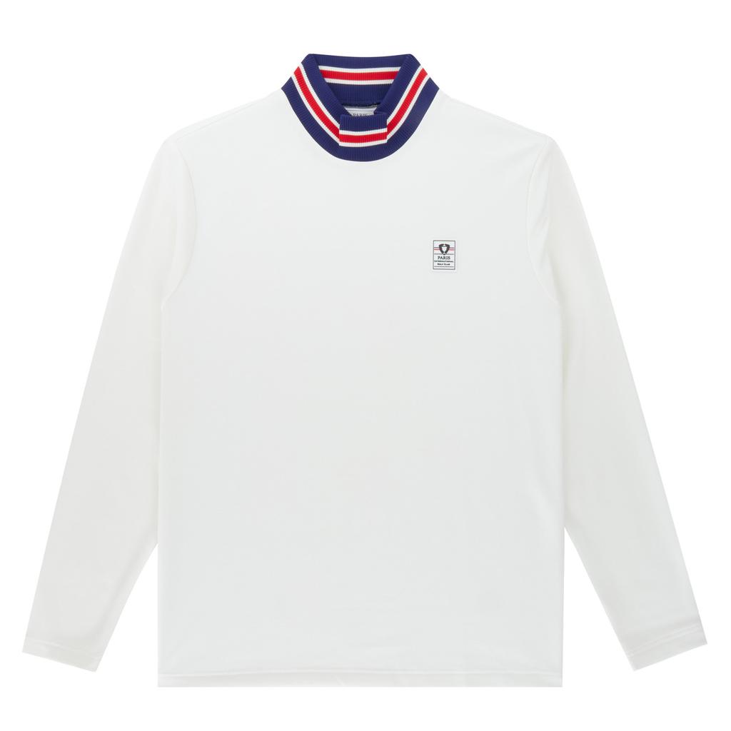 PIGC Men'S Tricolor Point Base Layer T-Shirt White (Sfc140131)