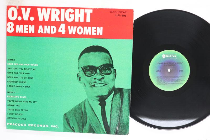 

LP Record O.V. WRIGHT 8 Men And 4 Women BB66 ABC BACK BEAT US SoulFunk Used
