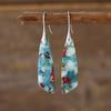 Bohemian Colored Art Texture Earrings Earrings European and American Designer Jewelry Earrings