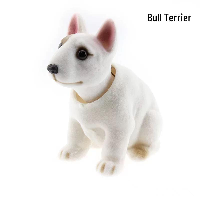 Resin Shaking Head Dog Figurine Car Ornament