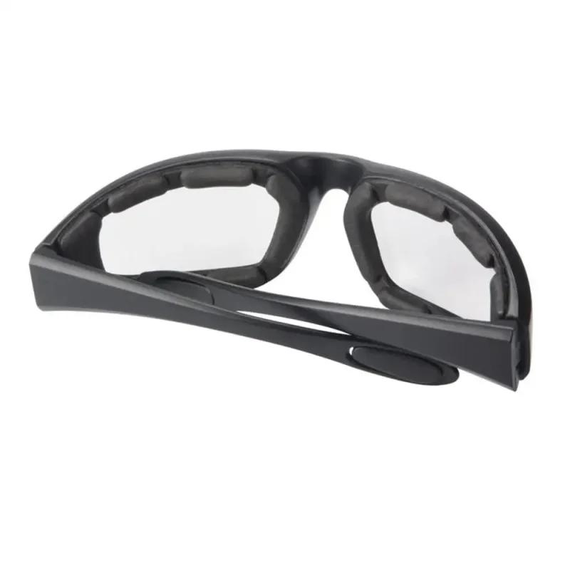 Men's Retro Anti-UV Motorcycle Goggles Padded Comfortable Outdoor Ski Cycling Cycling Glasses