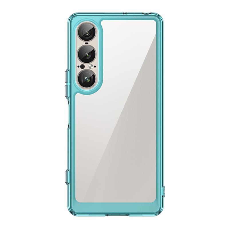 For Sony Xperia 1 VII Case Sony Xperia 1 VII Cover Funda Shockproof Clear PC + TPU Silicone Phone Back Cover Sony Xperia 1 VII