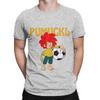 Camiseta Gráfica Novedosa de Fútbol Pumuckl 100% Algodón Camisetas Pumuckl para Unisex