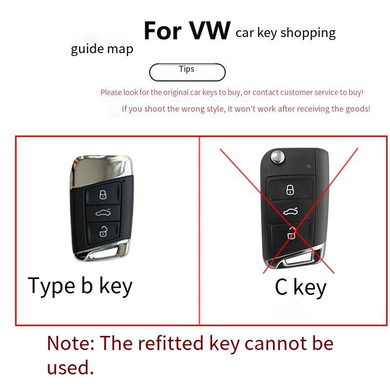 Nano TPU 2025 Transparent Black for VW Volkswagen Passat B8 CC Magotan GTE for Skoda Fabia Superb A7 Kodiaq Car Key Case Cover