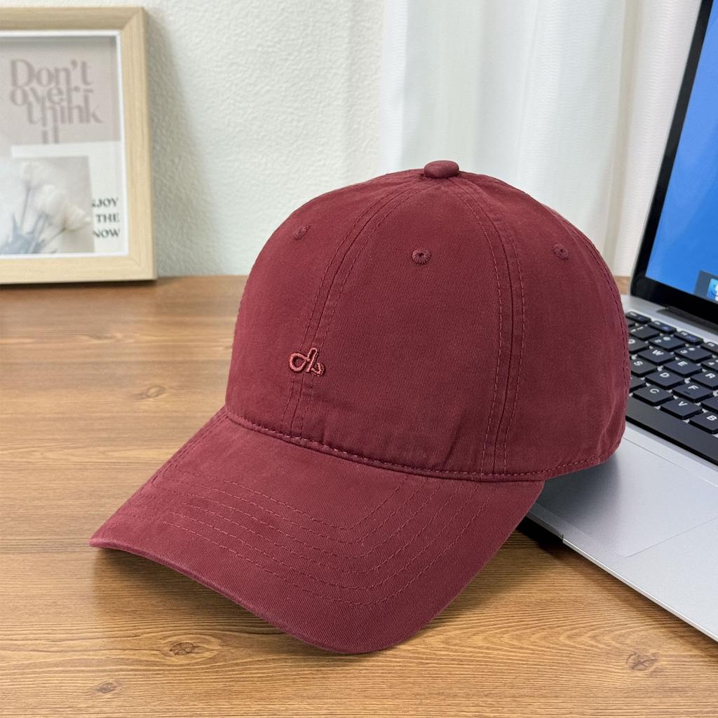 Fashion Hat trendy brand letter embroidery soft top shows the face small baseball cap children's fashion versatile spring and summer sunshade new cap