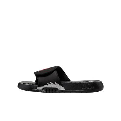 Air Hydro 5 Retro Slide GS Svart Silver Eldröd 555511-061