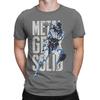 METAL GEAR Funny Graphic 100 Cotton TShirt Metal Gear Solid Tees Tops For Unisex