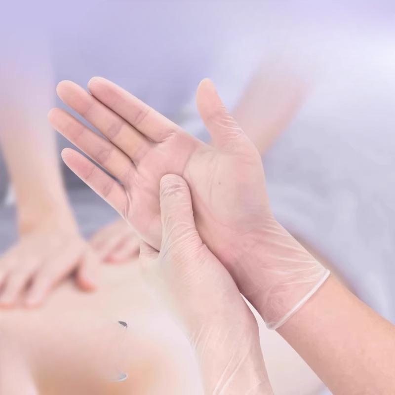 Guanti usa e getta in lattice ispessiti e resistenti Guanti protettivi per massaggio massaggio tatuaggio e pediluvio
