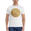 Canadian Maple Leaf 1oz Gold Coin Shopping Tshirt Sporty Trendy Seamless Splicing Shirt