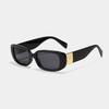 Personalized Glasses Men'S Y2010-H Letter Sunglasses Square Narrow Frame Personalized Sunglasses Women