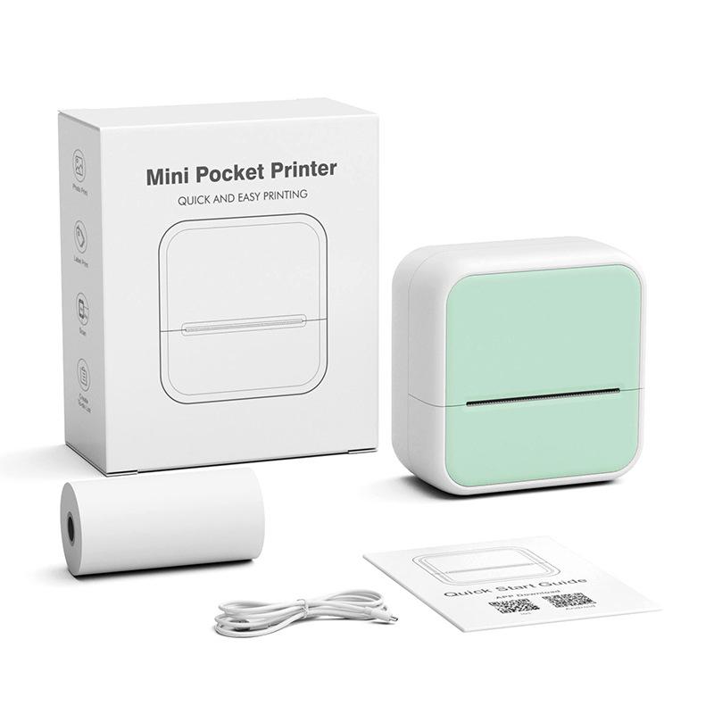"Portable Bluetooth Thermal Label Printer for Home & Commercial Use"
