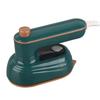 Green Handheld Garment Steam Iron Wet Dry Dual Use Small Electric Clothing Steam Ironing Machine