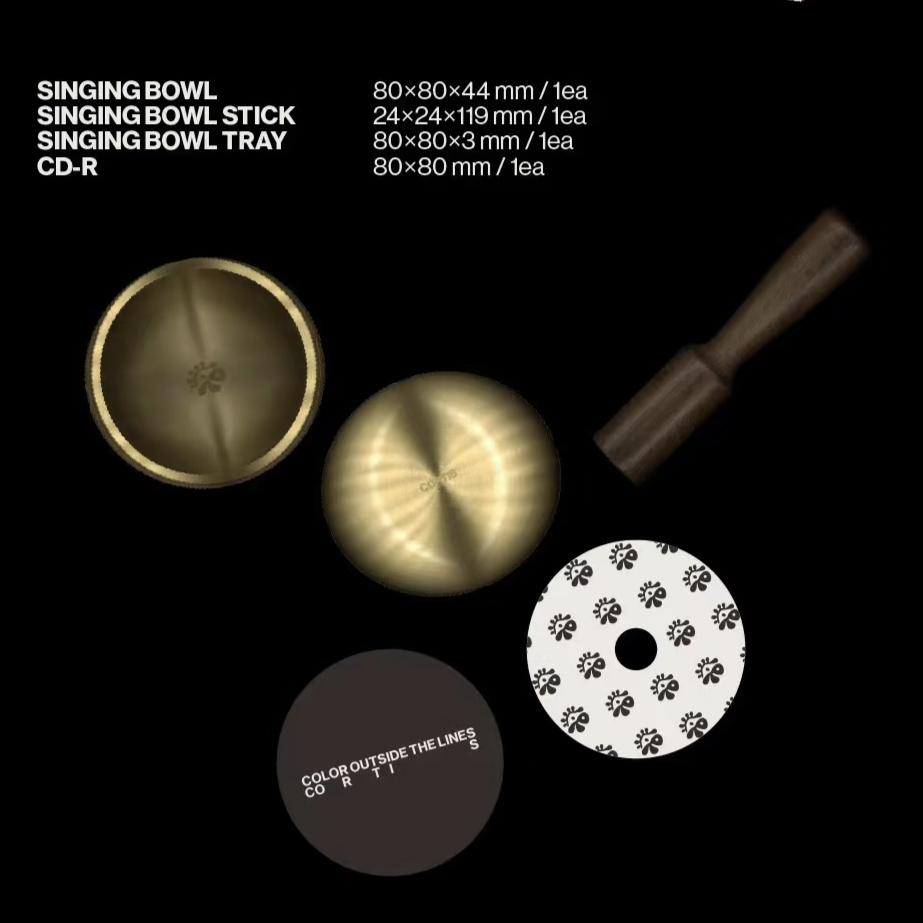 CORTIS The 1st Album Color Outside The Lines [Singing Bowl Ver.]