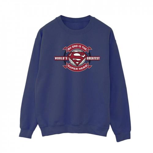 DC Comics Womens/Ladies Superman Super Hero Sweatshirt