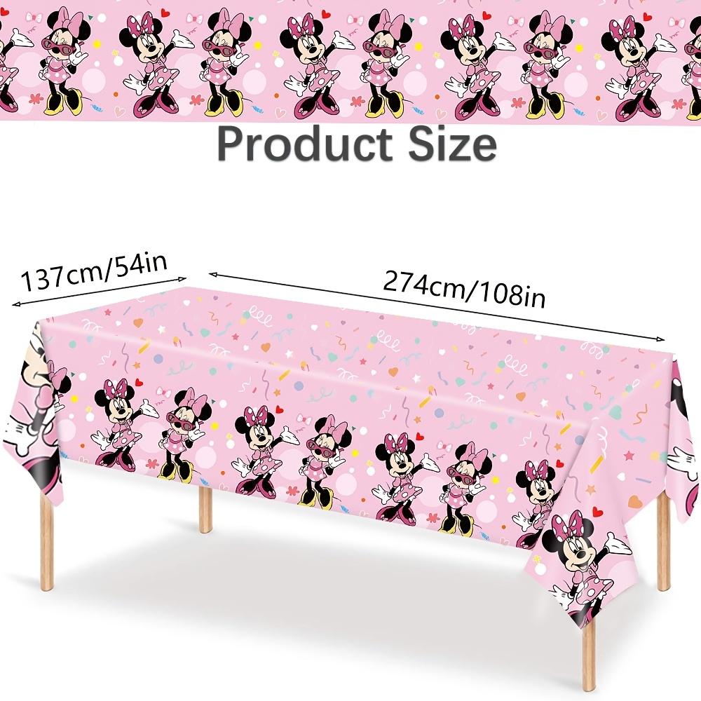 Minnie Mouse Birthday Party Supplies Pink Minnie Balloon Cup Plate Banner For Kids Girls Party Favor Gifts Baby Shower Decor
