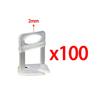 1/1.1/1/1.1/1mm Wall Floor Tile Leveling System Clips Ceramic Leveler Spacer Plier Wadge Kit for Tile Laying Construction Tools