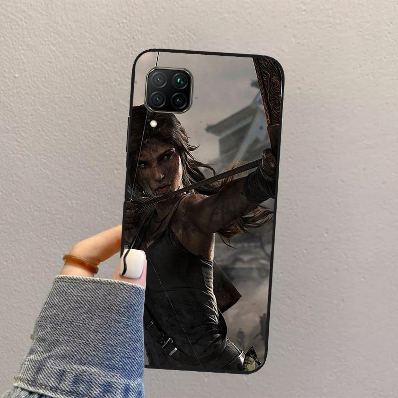 Tomb Raider For Huawei Nova 12s 12i 11i 8i 7i Y73 Y70 Y90 Y60 Y72 Y61 Y91 9 10 SE P30 Pro P40 Lite Case
