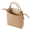 Chloe Sense Logo Tasche mit integrierter Tasche Leder Schultertasche Umhängetasche Damen Handtasche Kamel CHC23UP873I1026X