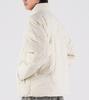 Button Seoul [Duck Down 80/20] Two-Way Lightweight Duck Down Quilted Jacket (Ivory)