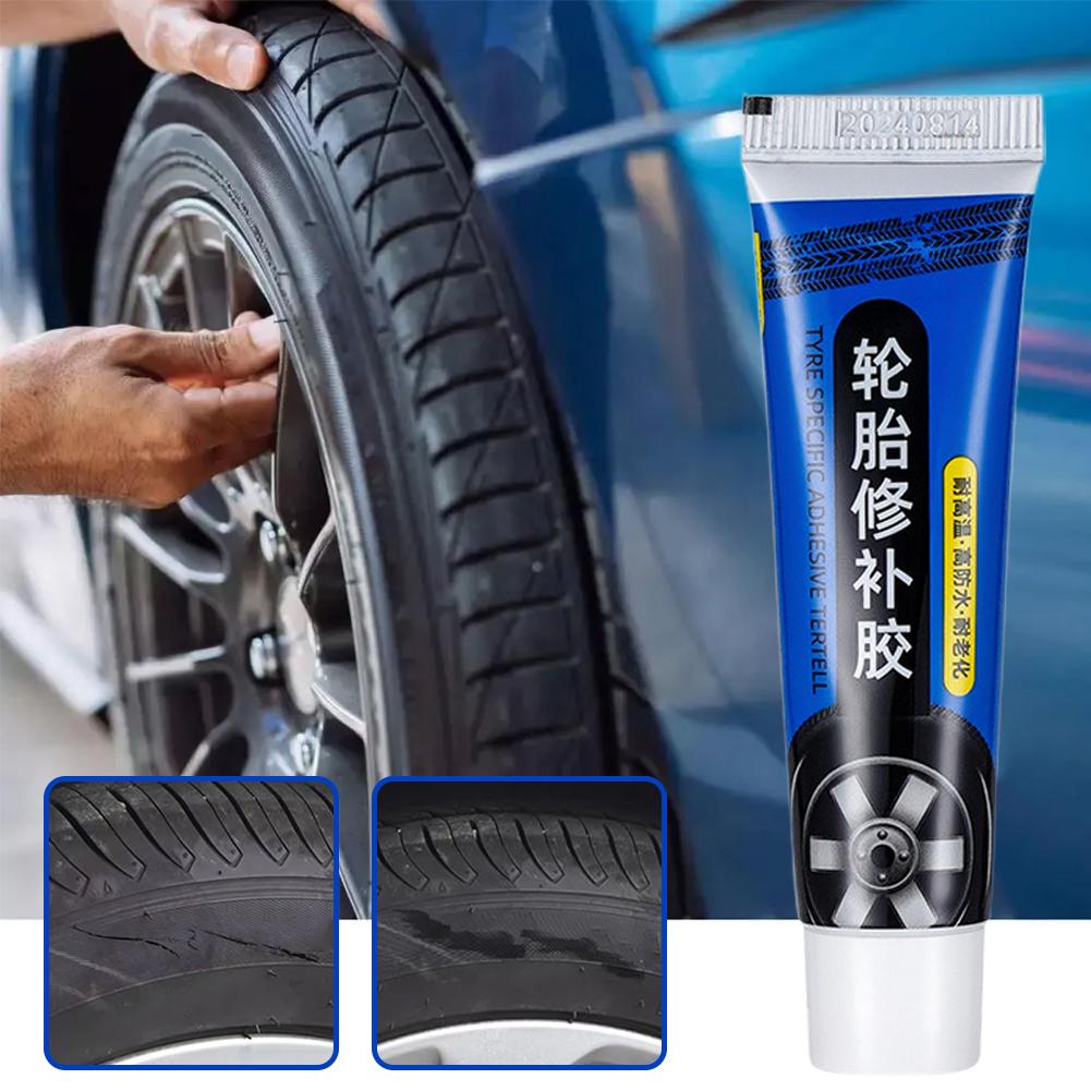 Car Tire Repair Adhesive Waterproof Heat Resistant Strong Glues Auto Instant Liquid Tyre Glue Vehicle Accessories