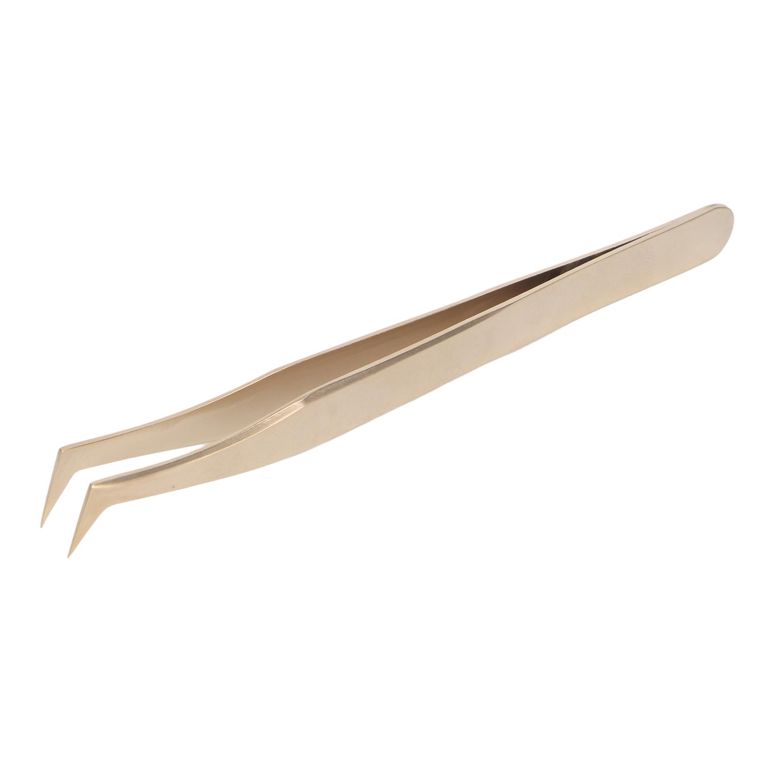 

Пинцет для ресниц из нержавеющей стали, профессиональный пинцет для наращивания ресниц, применение для жемчуга для ногтей