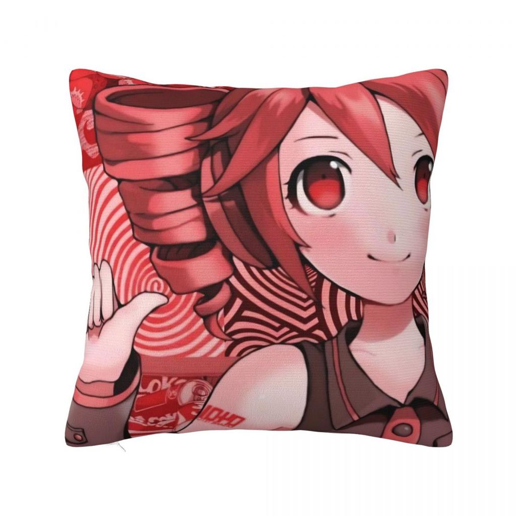 Cute Kasane Teto Anime Pillow Covers Car Cushion Cover Creative Pillow Cover