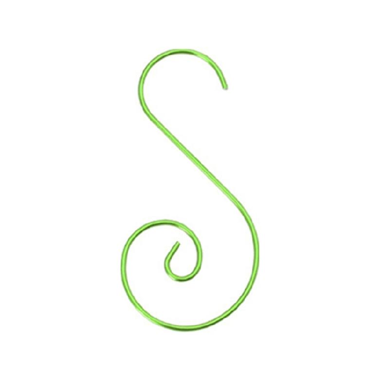 100pcs Christmas Tree Decoration Hooks S Shaped Hangers for Hanging Ornaments Metal Holiday Ornament Hanging Solution