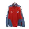 Adidas Bayern Munich Track Jacket L Red Jersey Men's Used