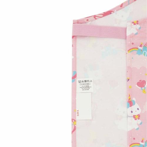 Skater Apron Bib for Elementary School Students Meal Apron Triangle Sling Drawstring 3 Piece Set Unicorn KBEPS2-2