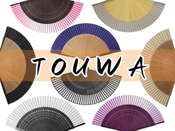 Folding Fan for Men and Bamboo Japanese Japanese Fireworks New Japanese Japanese Kabuki Set Fan [TOuWA] Women, Frame, Pattern, Lightweight, Souvenir,