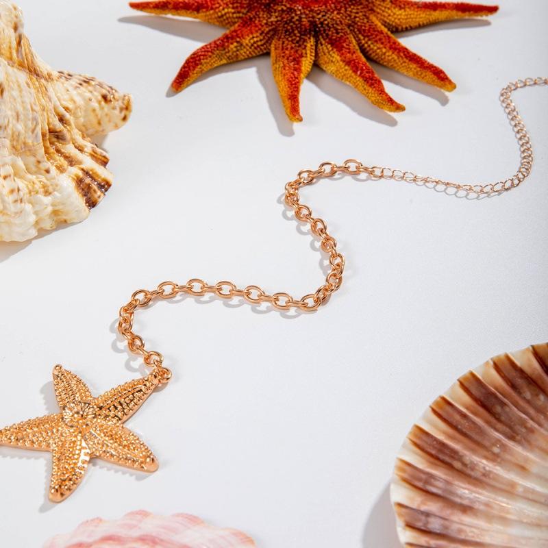 Accessories, Ocean Vacation Style Sea Star Waist Chain, Sexy Creative Versatile Beach Style Waist Jewelry Women