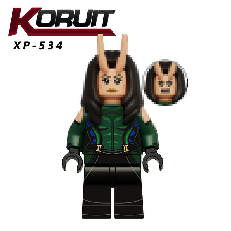 KT1070 Superhero Radix: Adam, Mantis, Woman, Groot Building Blocks Toy Set