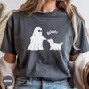 Divertente Maglietta di Cane per Halloween, Maglietta di Halloween Boop, Maglietta Ghost Boop, Carina T-shirt Cane Fantasma, Maglietta per Amanti dei Cani Spaventosi, Regalo di Halloween per Mamma Cane