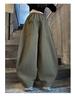 2025 Trendy Korean Style Harem Pants for Girls, Ages 12+ - Spring/Autumn Fashion for Middle School