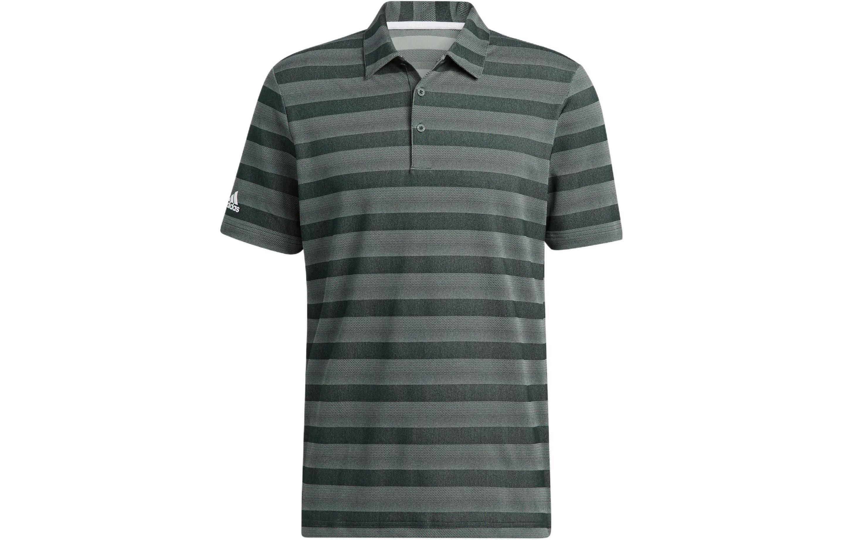 Adidas Polo Shirts Men s Gray Polo Collar Moderate Straight Fit HM5326 XS