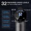 Portable Fascia Gun Vibration Massage Gun with 4 Massage Heads For Body Neck Back Deep Muscle Relaxation Sports Fitness Slimming